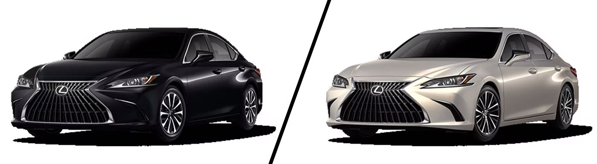 2025 Lexus ES 250 Base vs Luxury