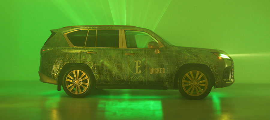 Image: Lexus Reveals The Wicked: For Good Karaoke LX